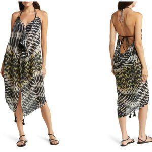 Beach to Street Halter Cover-Up Dress